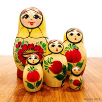 Matryoshka dolls