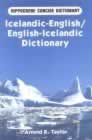 Icelandic-English, English-Icelandic Dictionary