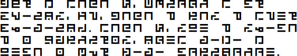 Sample text in Kana Basic