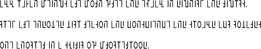 Baal sample text (horizontal)