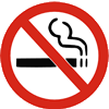 No Smoking sign