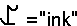 Sample word in the Alomian script