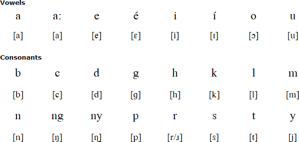 Latin script for Bori